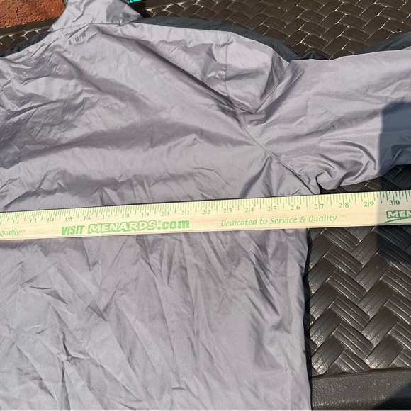 STORMPACK AUR Mens 1/4 Zip Pullover Jacket Water Repellent Windbreaker Gray XL - Picture 3 of 10